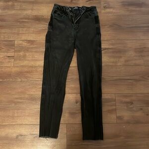 black hollister jeans